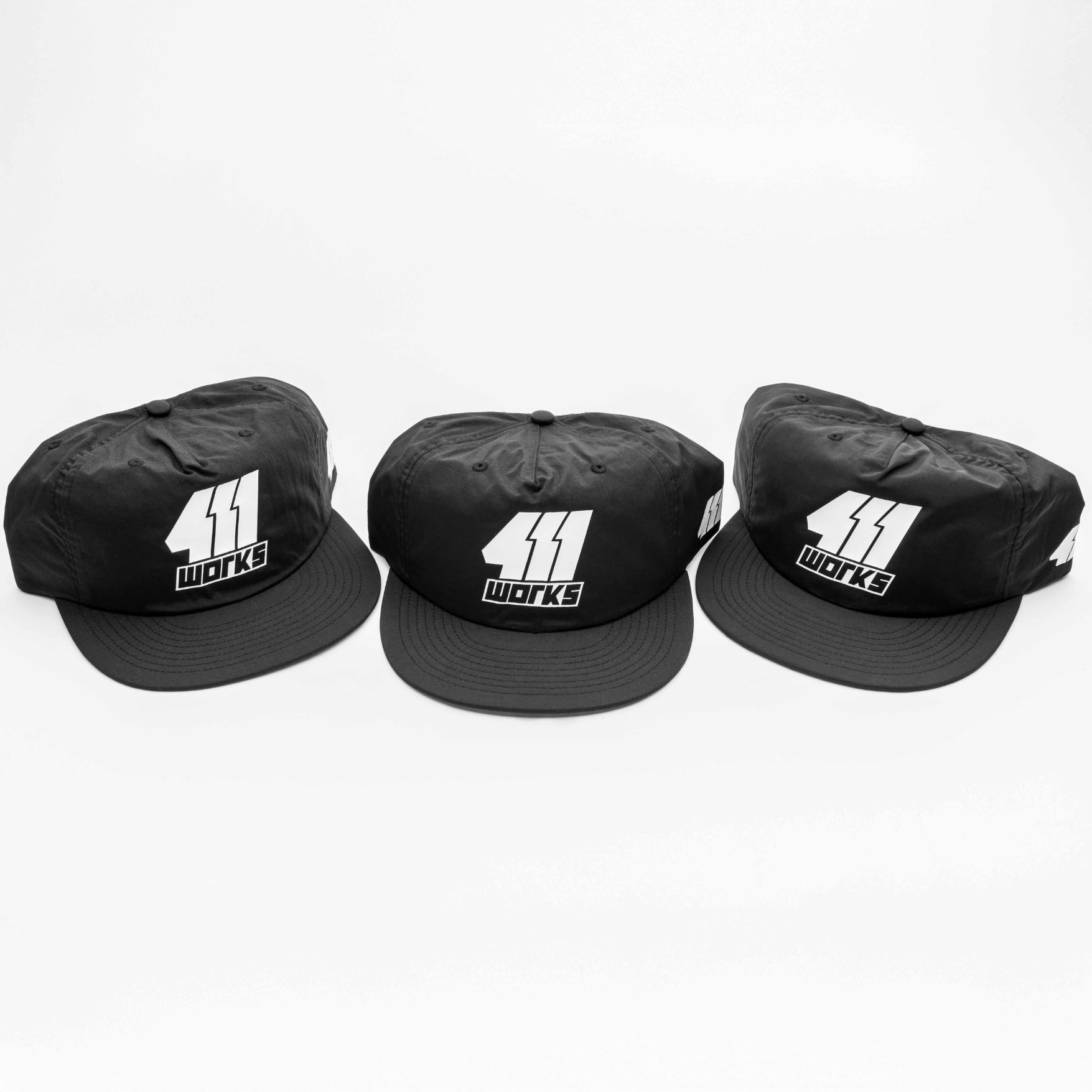 411 WORKS Shop Hat - Mid-Profile Unstructured Snapback Cap