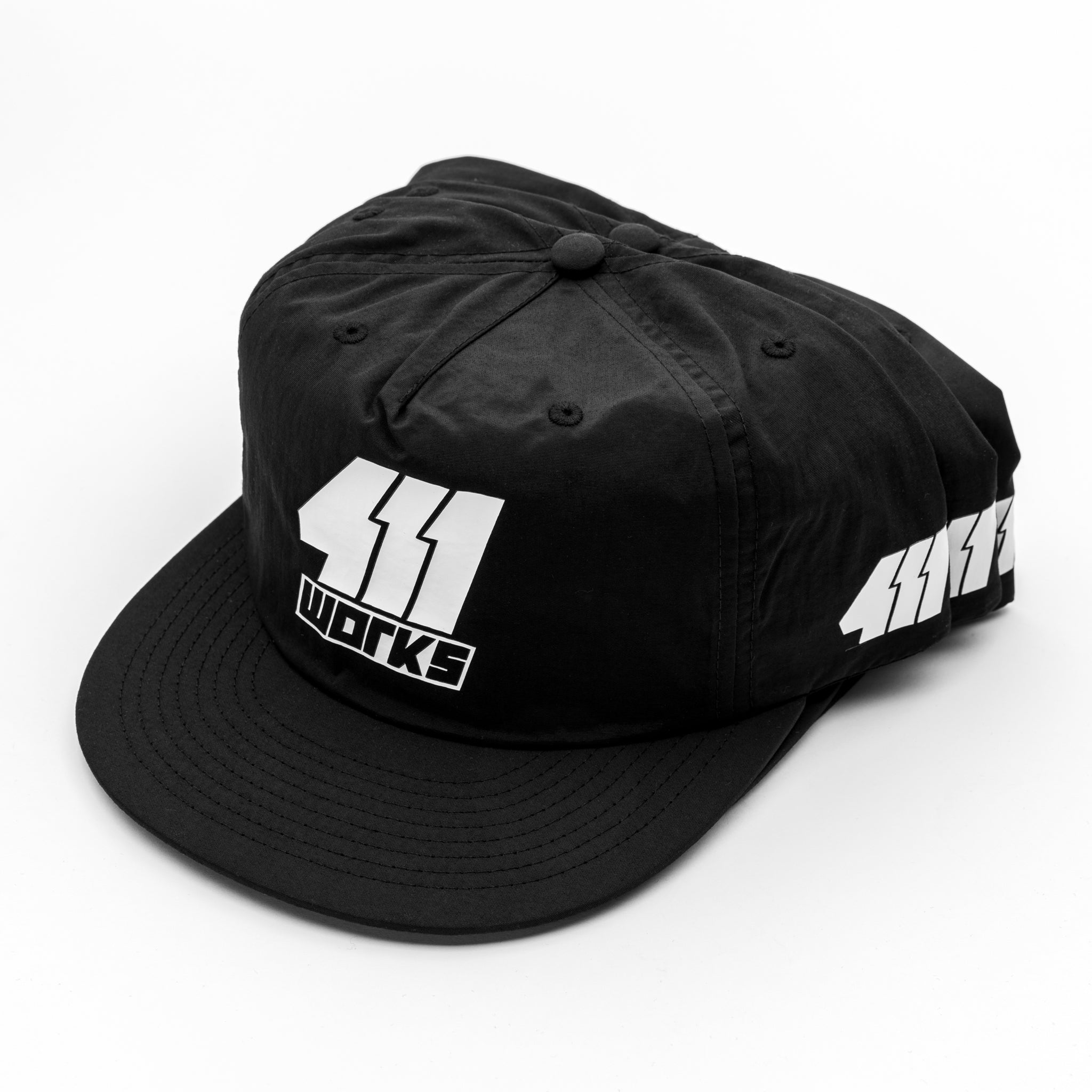 411 WORKS Shop Hat - Mid-Profile Unstructured Snapback Cap