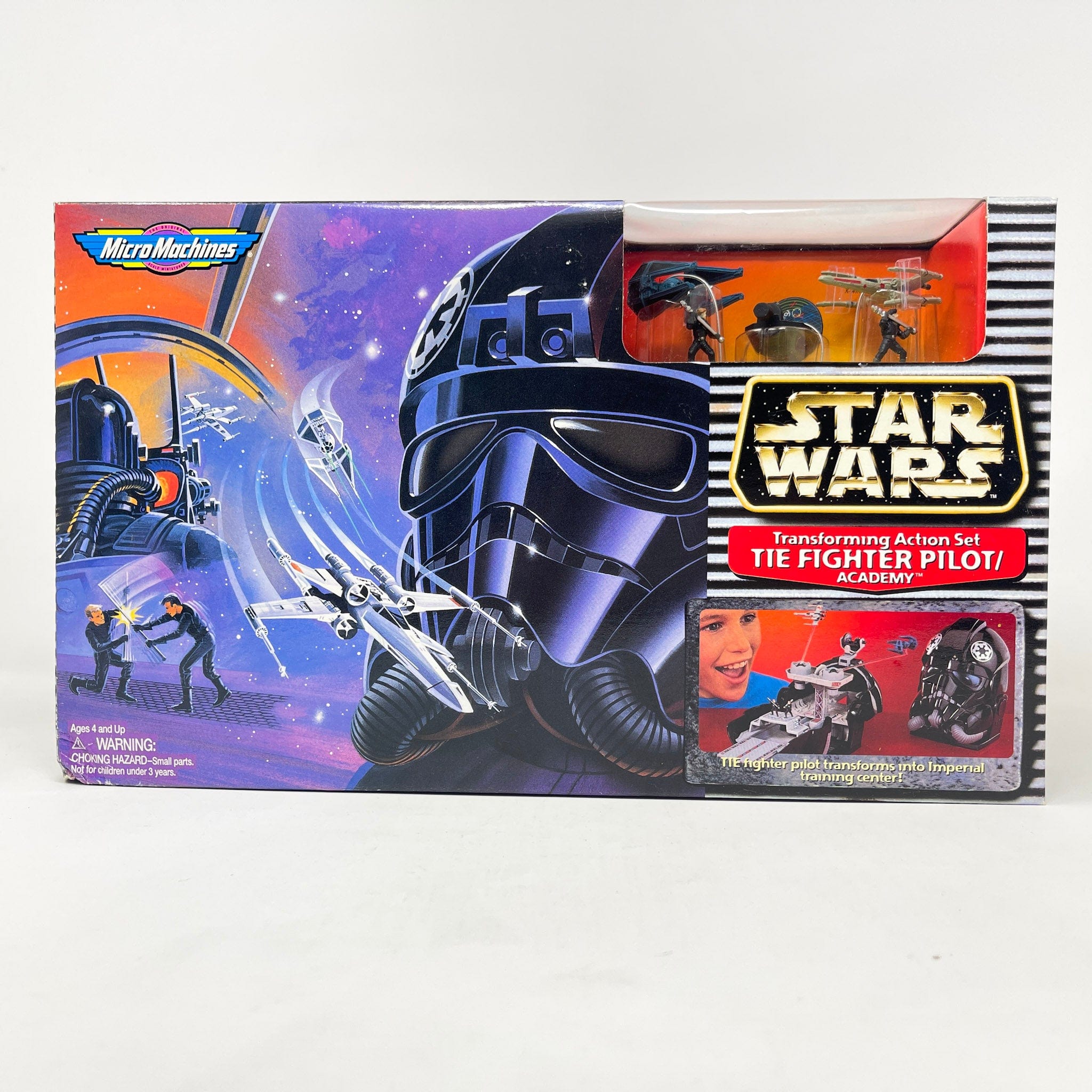 Transforming Playset - TIE Fighter Pilot / Academy (1996) - Micro
