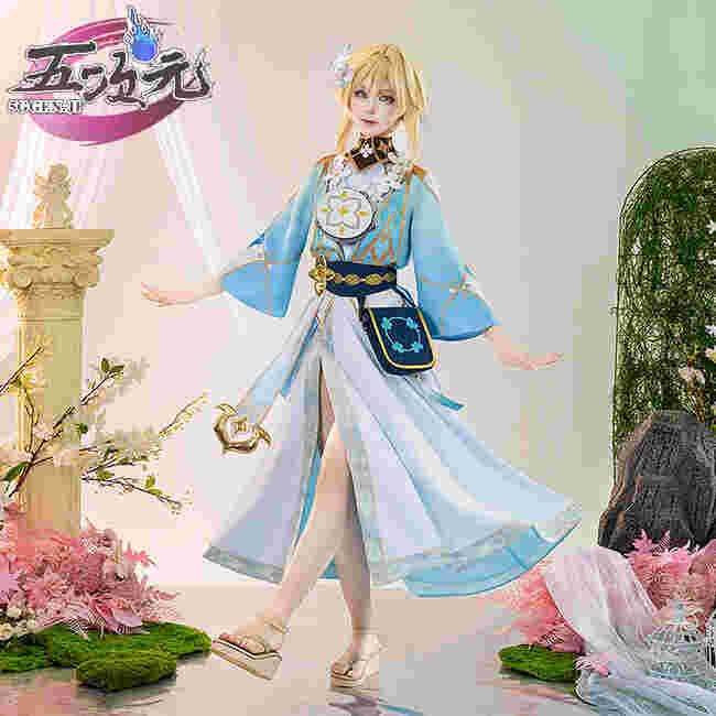 三分妄想 原神 コスプレ 蛍 ホタル 旅人 ウィッグ