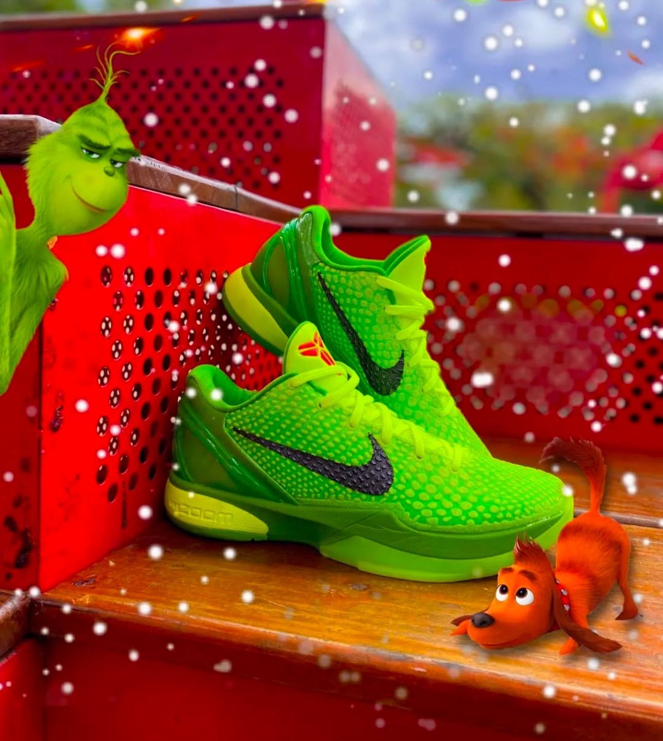 Nike Kobe Proto 6 Grinch, Size (India/UK): 10 at ₹ 3799/pair in