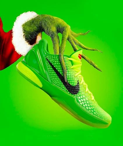 Nike Kobe Proto 6 Grinch, Size (India/UK): 10 at ₹ 3799/pair in