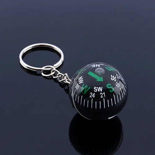 Acrylic Crystal Ball Compass Keychain MJPW1 at best price in Udaipur