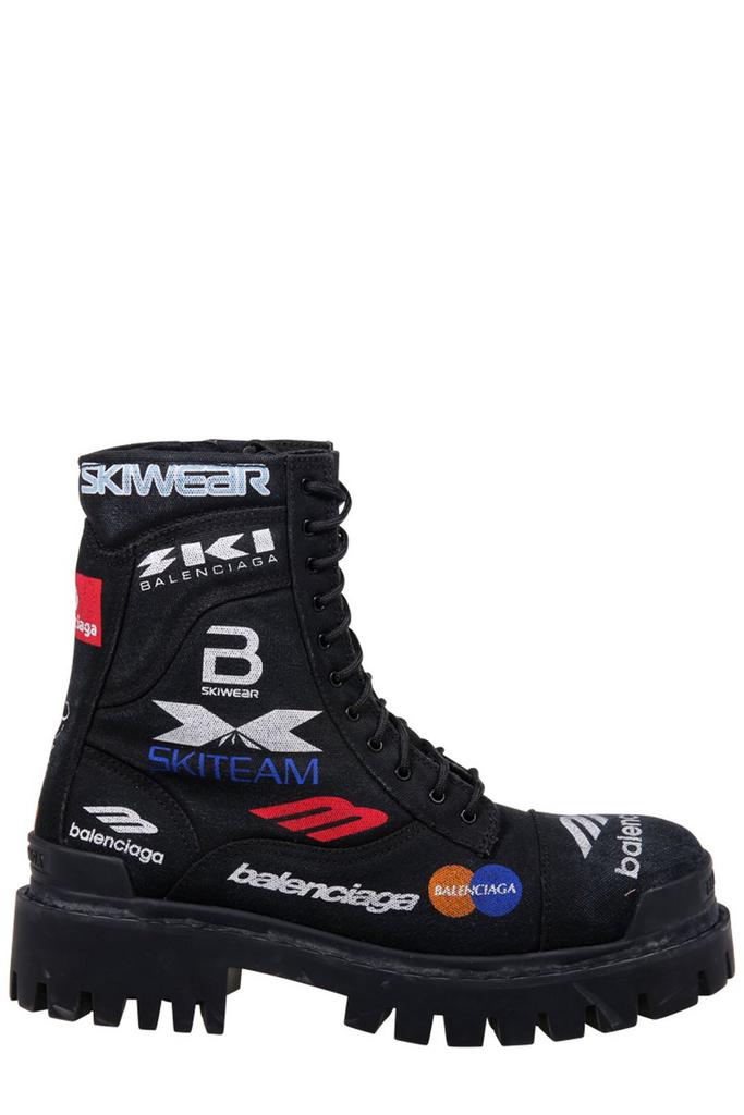 Shop Balenciaga Combat Strike Boots on Sale at BeyondStyle – Get