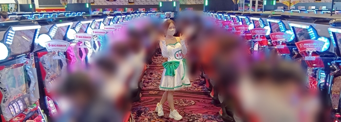 9月21日 ビックマーチ宇都宮店】スロパチガール来店S！からくり