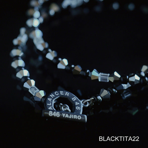 スポーツネックレス〕4シリーズ ネックレス BLACKTITA22 【BLACK