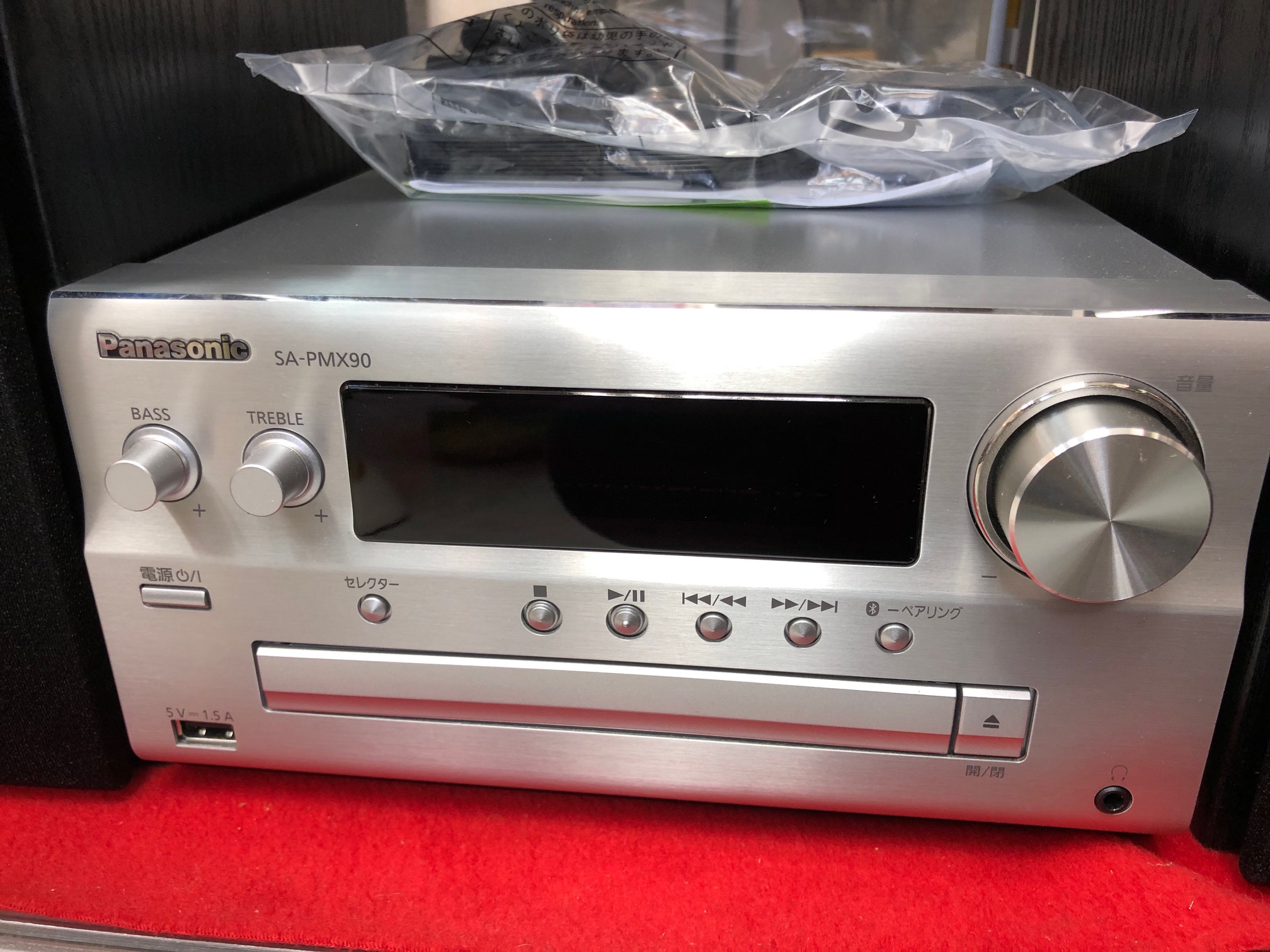 高円寺店】パナソニック ハイレゾ対応 CDコンポ SC-PMX90 入荷！（出張