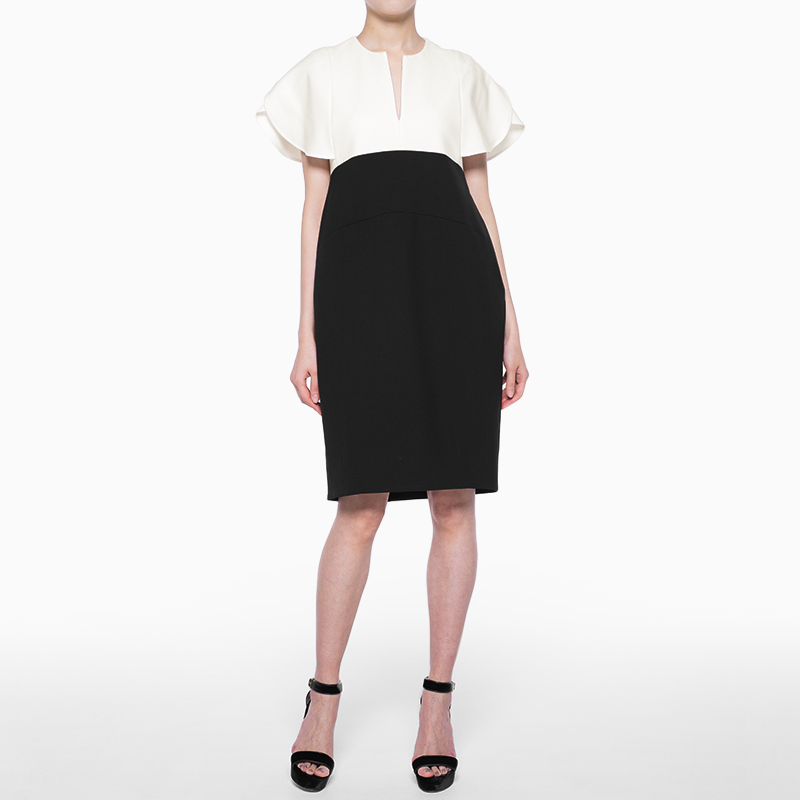 YOKOCHAN（ヨーコチャン）スカラップパールフレアドレス-ドレス