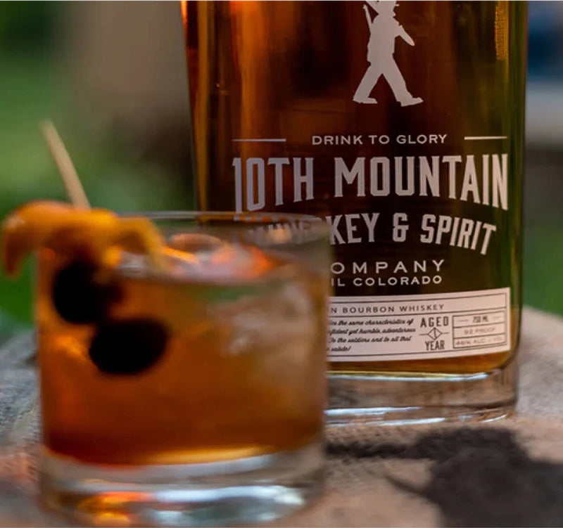 10th Mountain Bourbon - 50ML 12 Pack – 10th Mountain Whiskey