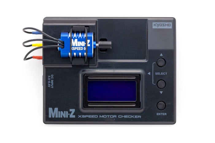 X-SPEED Motor Tester - Kyosho | Wolfram RC