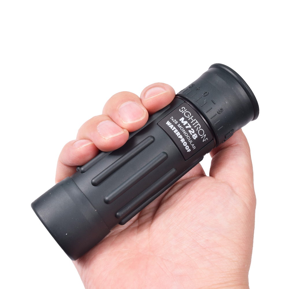 SIGHTRON TAC-M728 OD サイトロン 携帯 軍用 ミル入 単眼鏡 7倍x28mm