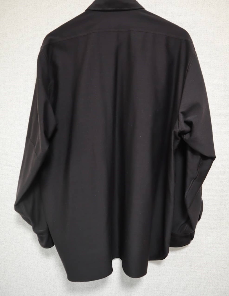 comoli【コモリ】22awウールモールスキンワークシャツレビュー！ | F