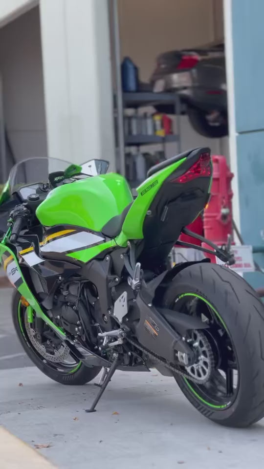 Kawasaki ZX6R 636 Fender Eliminator Kit: Tail Tidy Upgrade