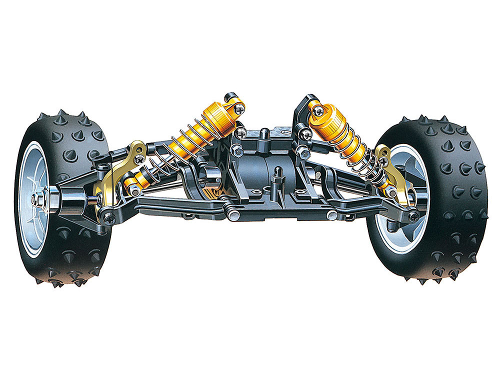 Official detail photos of Tamiya 42364 1/10 RC TA07 MSX Chassis