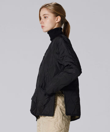 Unisex Military W-Zip V-Neck Down Jacket (Hard Shell) – TAION US