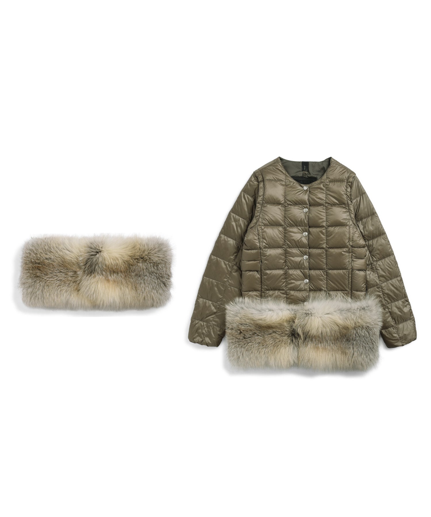 POP UP限定商品】プレミアムフォックスファー 裾パーツ（EX-HEM-FUR02