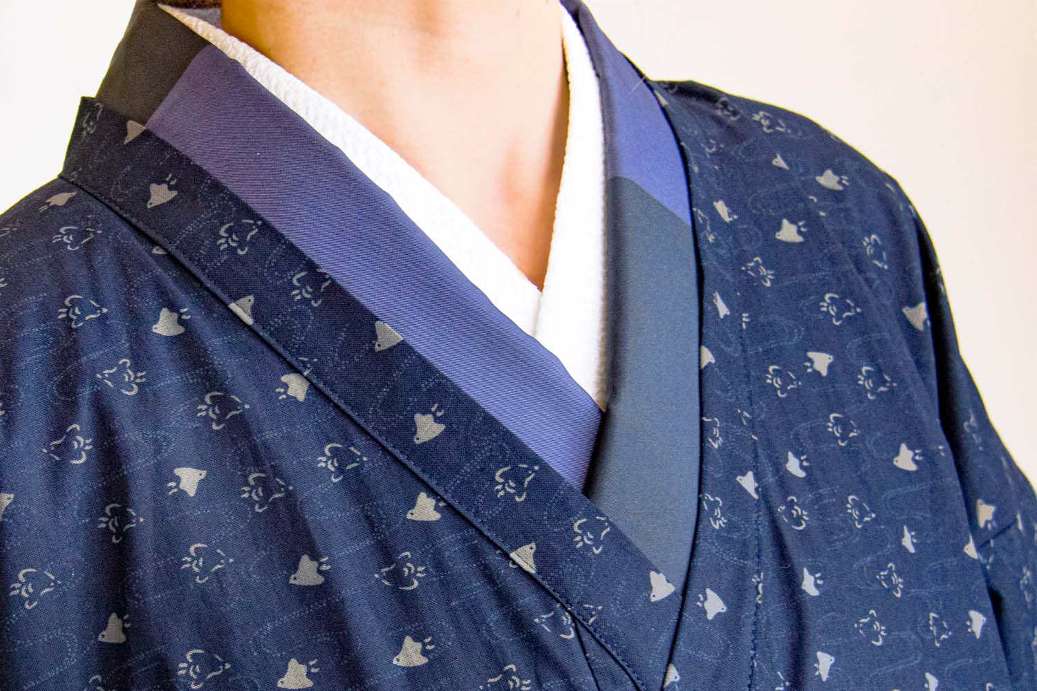 ロング活動着（割烹着）【スタンダード】 | たかはしきもの工房 本店