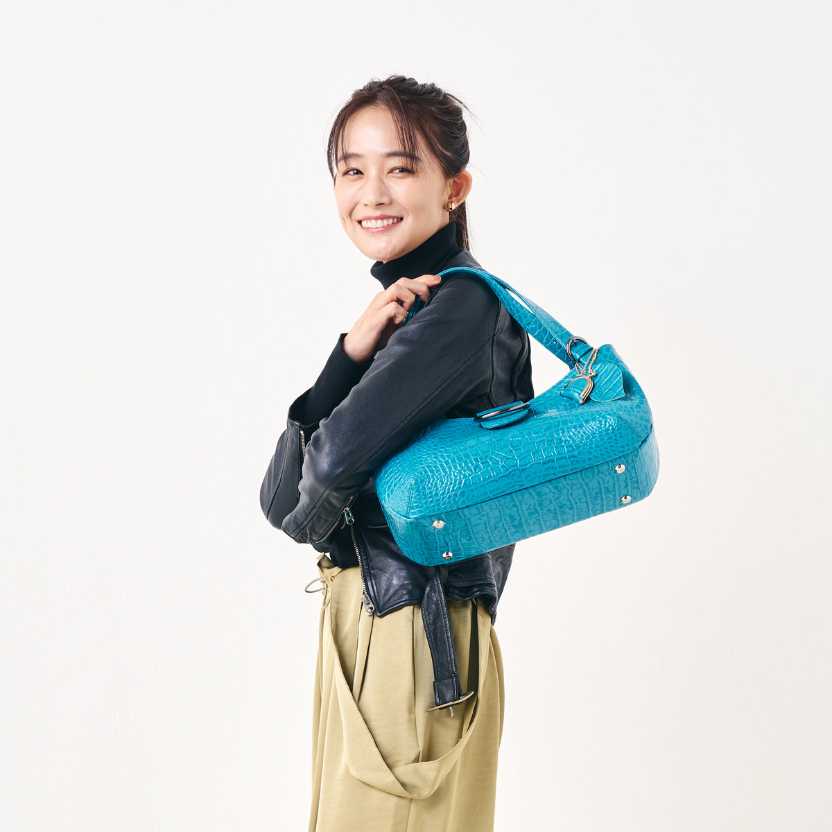 レイクバッグ ターコイズ ｜ 鎌倉のバッグ 鎌倉高野オンラインブティック