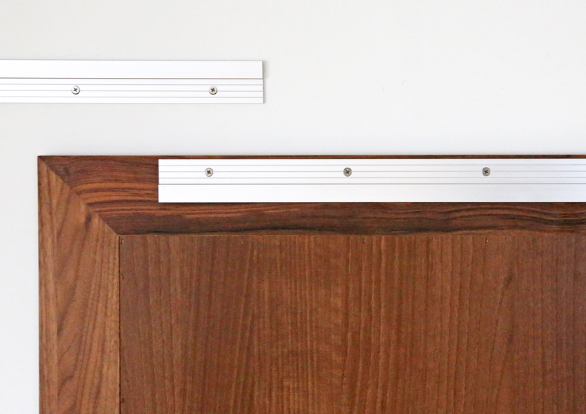 プレーンミラー 89LARGE WALNUT(W89×D2×H180cm) | 高野木工株式会社