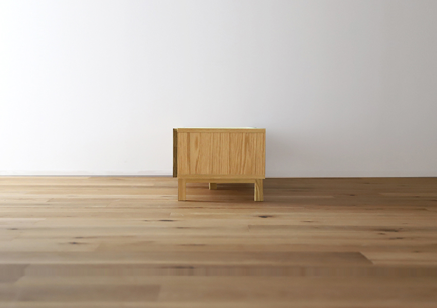レッチェ 200TVボード OAK (W200×D44×H35cm)税込￥140,000 | 高野木工
