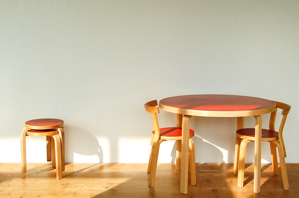 北欧家具 フィンランド製 アルヴァ・アアルト テーブル ビンテージ