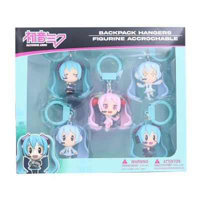 Just Toys Hatsune Miku 5-Piece Backpack Hanger Collectors Box : Target