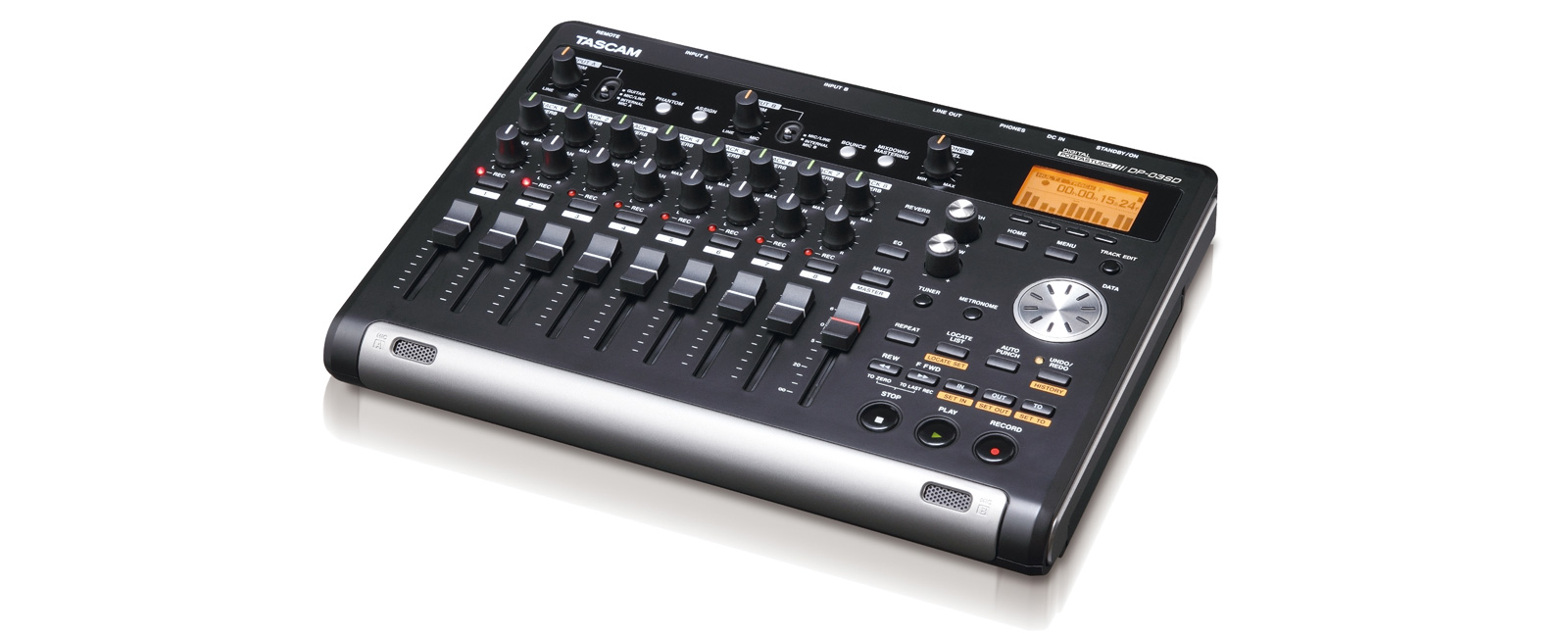 DP-008EX | 8トラック SD/SDHC MTR | TASCAM (日本)
