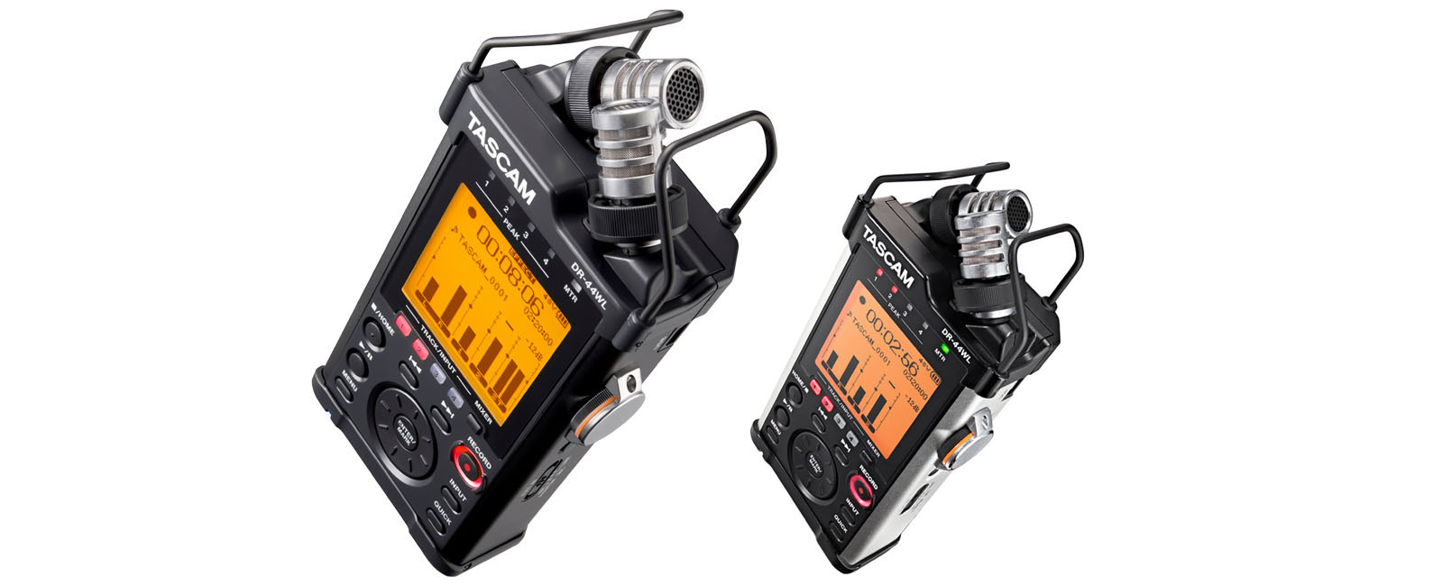 DR-44WL | Portable Handheld Recorder with Wi-Fi | TASCAM