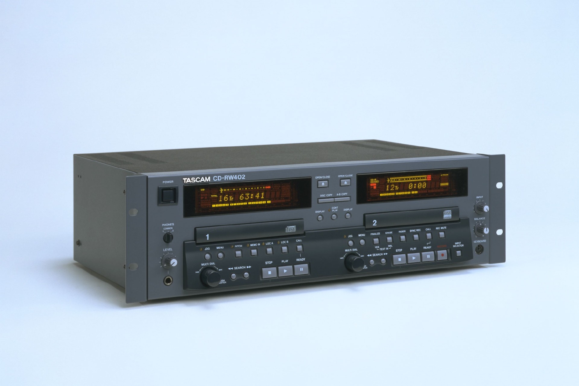 CD-RW402 | Professional CD Recorder/Duplicator | TASCAM