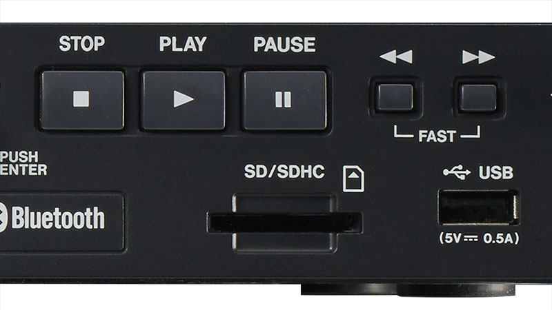 CD-400U | Bluetooth®/AM・FMチューナー搭載CD/SD/USBプレーヤー