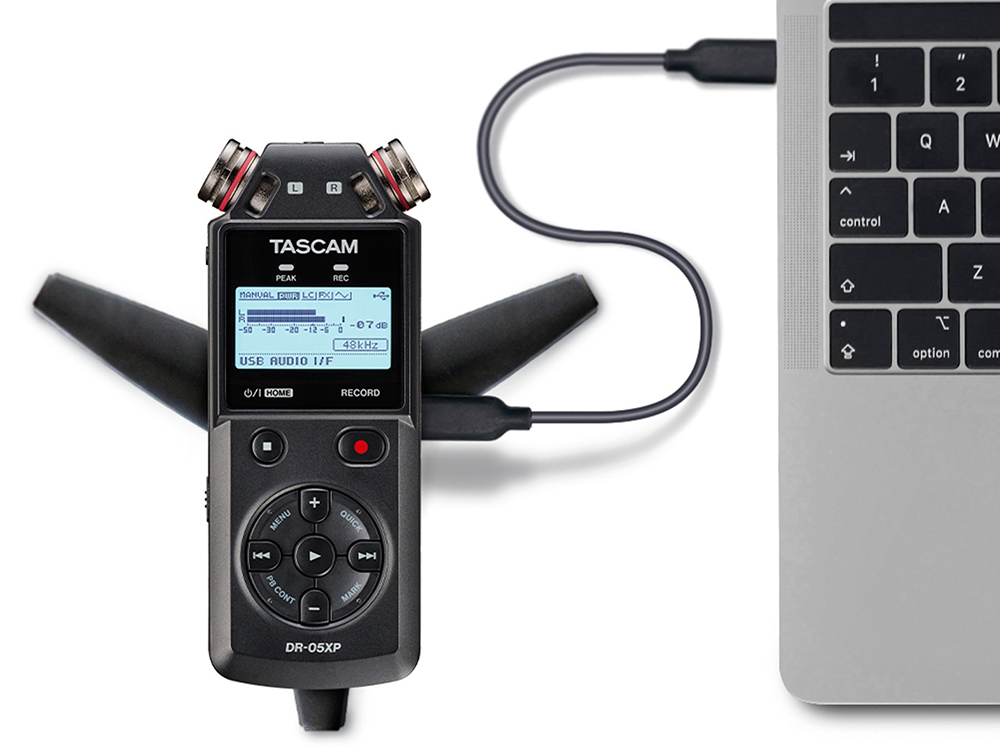 DR-05XP | 32ビットフロート録音対応 ステレオポータブルレコーダー