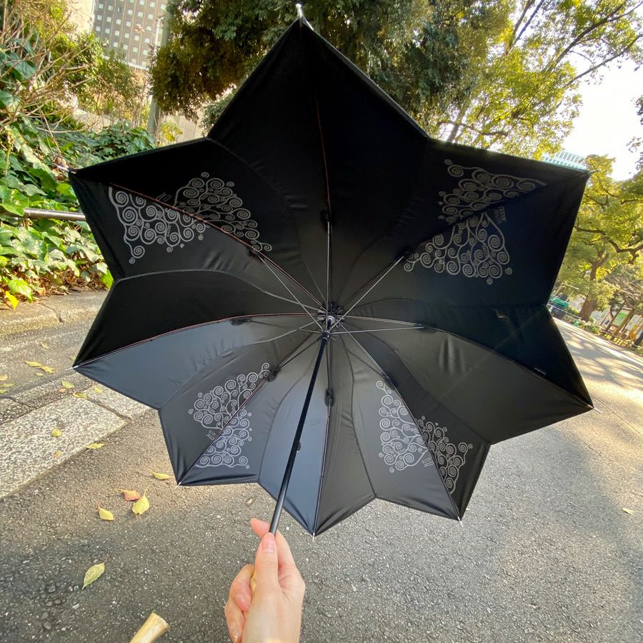 カサノヴァ 晴雨兼用長傘 (クリムトコラージュ) / Think Bee! 『公式