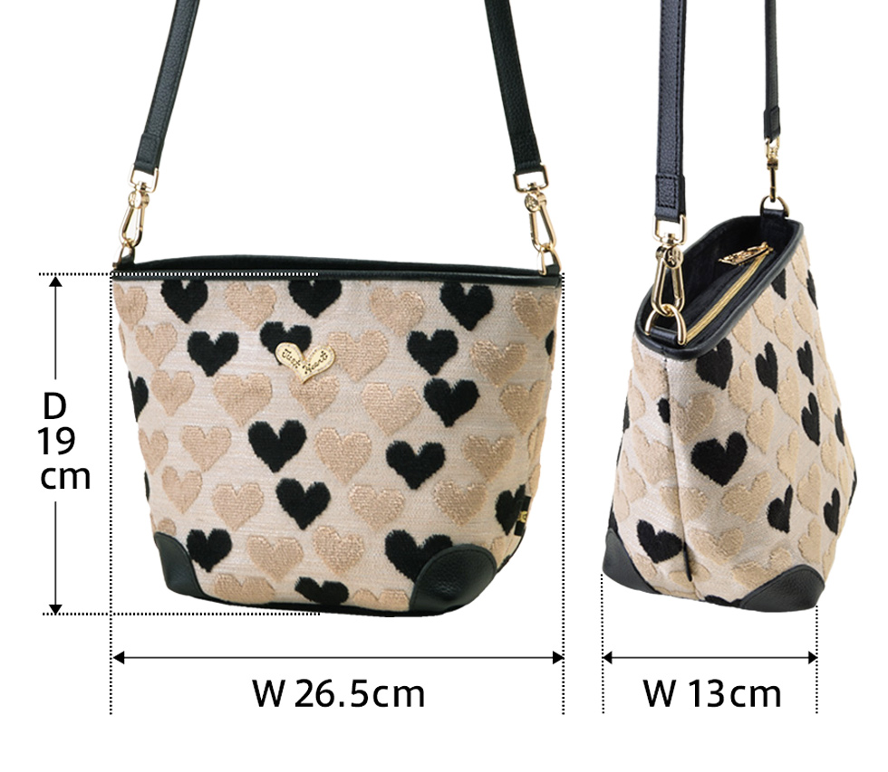 在庫数8 個＞パンチ ショルダーバッグ（ベージュ） / Think Bee