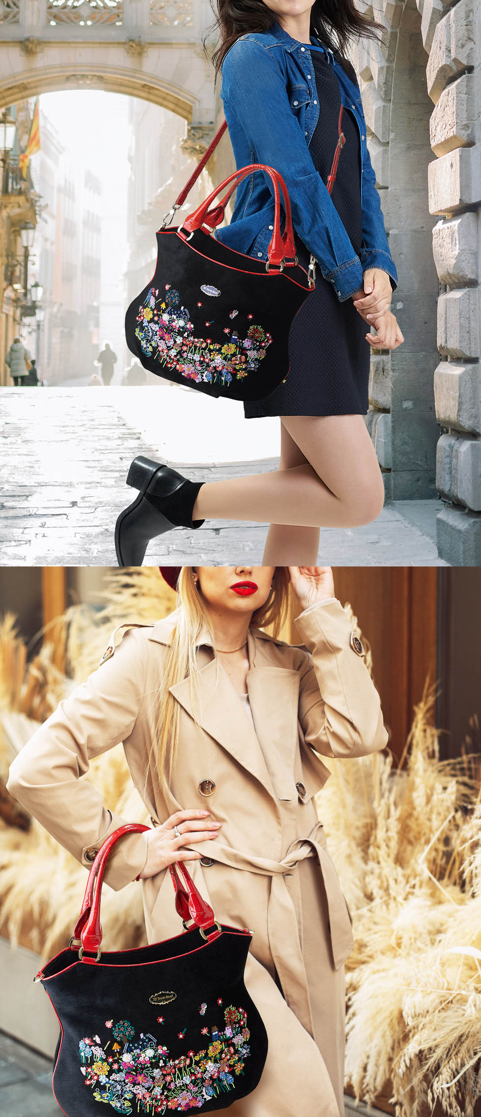 在庫数7 個＞エッフェル・ブルゴーニュ バッグ（2ウェイタイプ