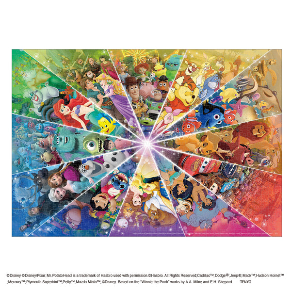 ピュアホワイト ジグソーパズル 1000ピース 「Color Circle