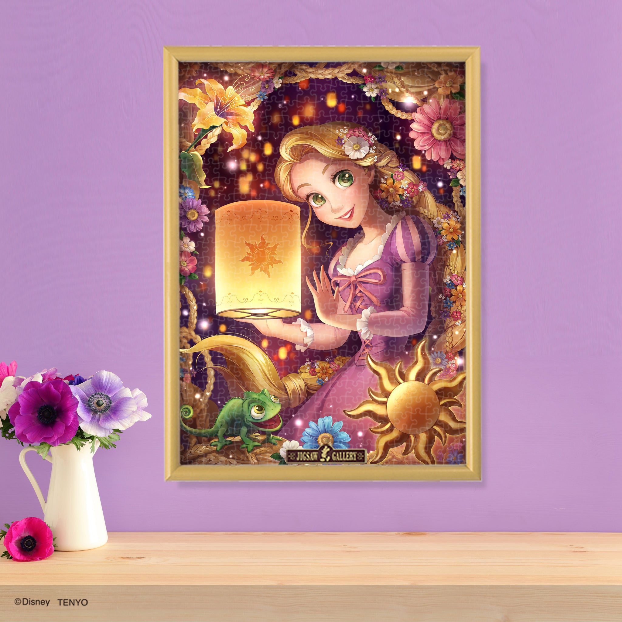 光る ジグソーパズル 500ピース「かがやく想い（ラプンツェル）」D-500