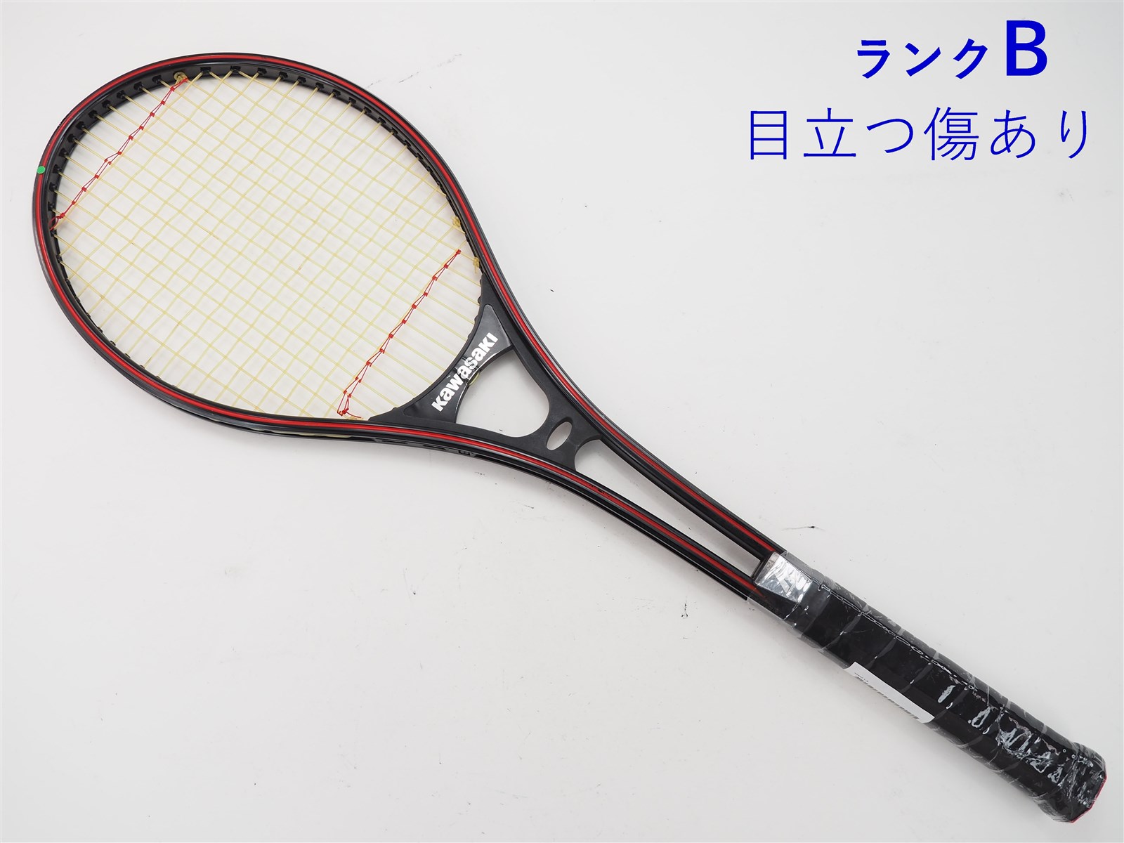 中古】カワサキ スチールラケットKAWASAKI steel(L3)【中古 テニス