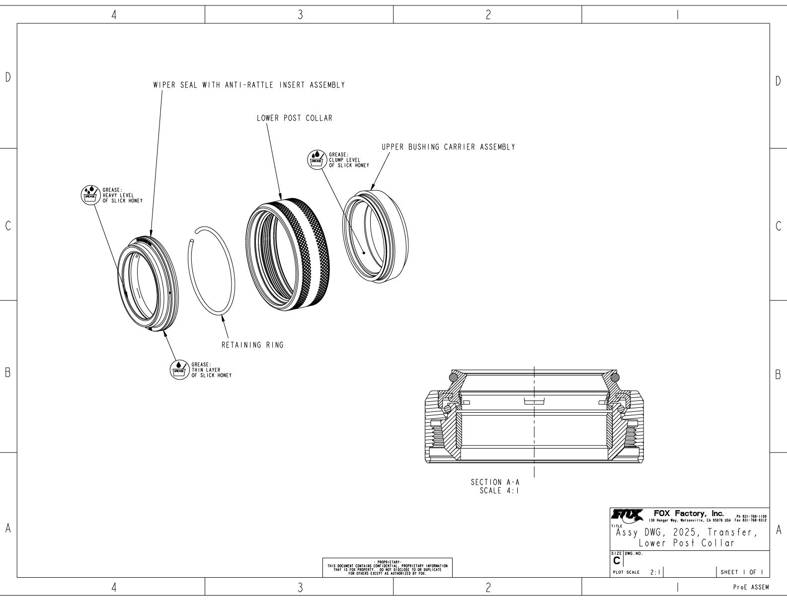 Transfer Part Information | Bike Tech Help Center | FOX