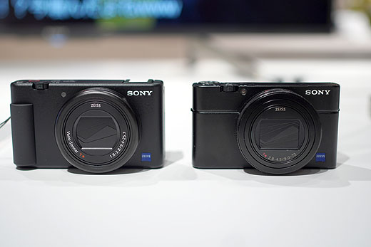 レビュー】『VLOGCAM ZV-1』の実機が登場！ ソニーショールーム展示