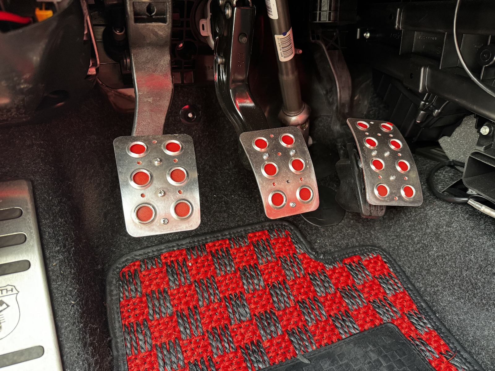TEZZO ノンスリップアルミペダル 3ペダル for ABARTH500 ABARTH595