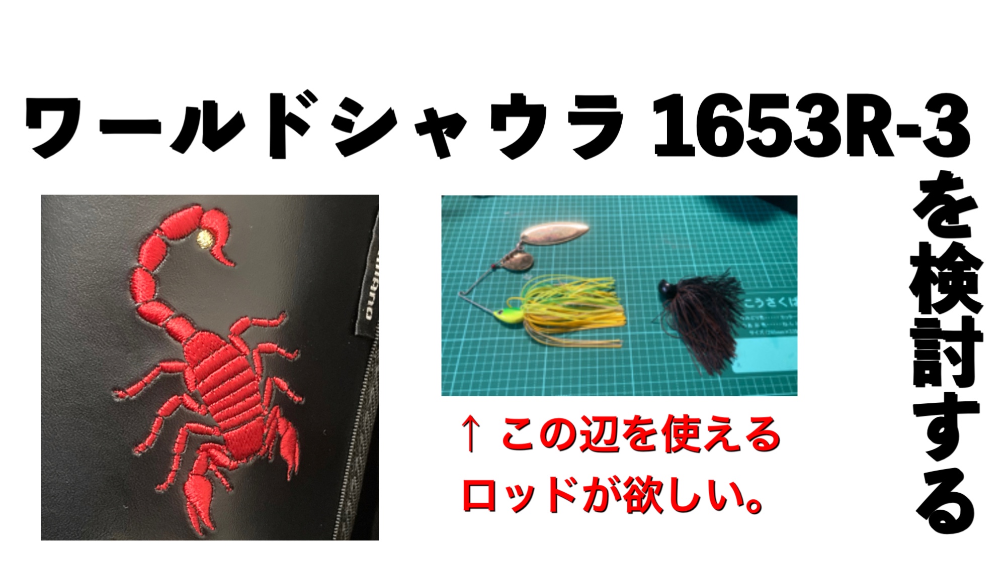 ワールドシャウラ1653R-3を検討する | t-助の釣り日記