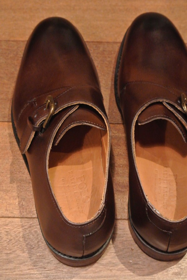 ポロラルフローレン アメリカ製 シングルモンクストラップ