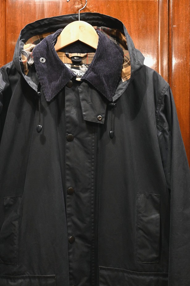 USED) BARBOUR BORDER バブアー ボーダー ワックスドコットン