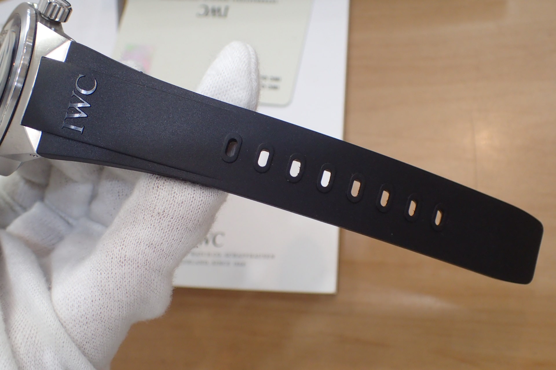 中古品B【IWC】アクアタイマー オートマティック 黒文字盤 Ref