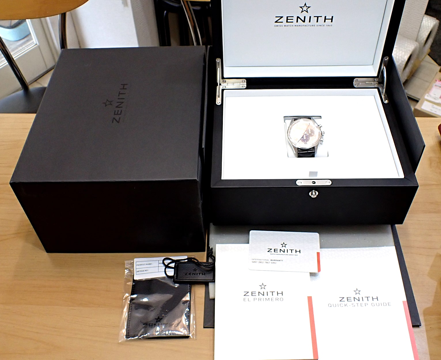 中古品A【ZENITH】ゼニス クロノマスター エルプリメロ 36000VpH