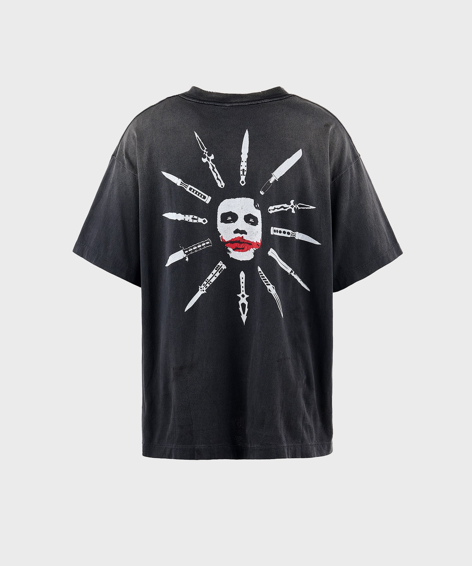 SM-HR8-0000-C55/BTM_SS TEE /LIP(M BLACK): SAINT MXXXXXX: MENS｜THE