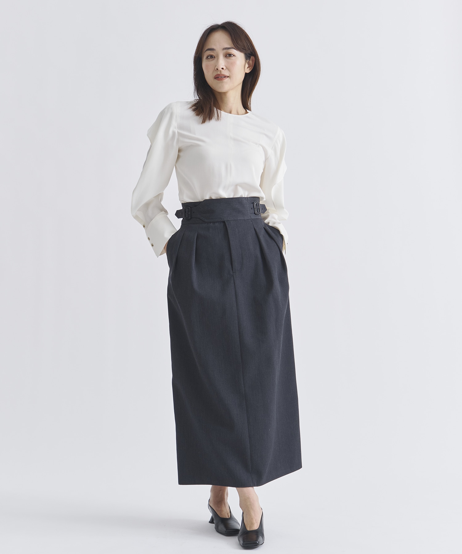 THE PENCIL GURKHA SKIRT｜THERERACS（ザ リラクス）正規取り扱い通販