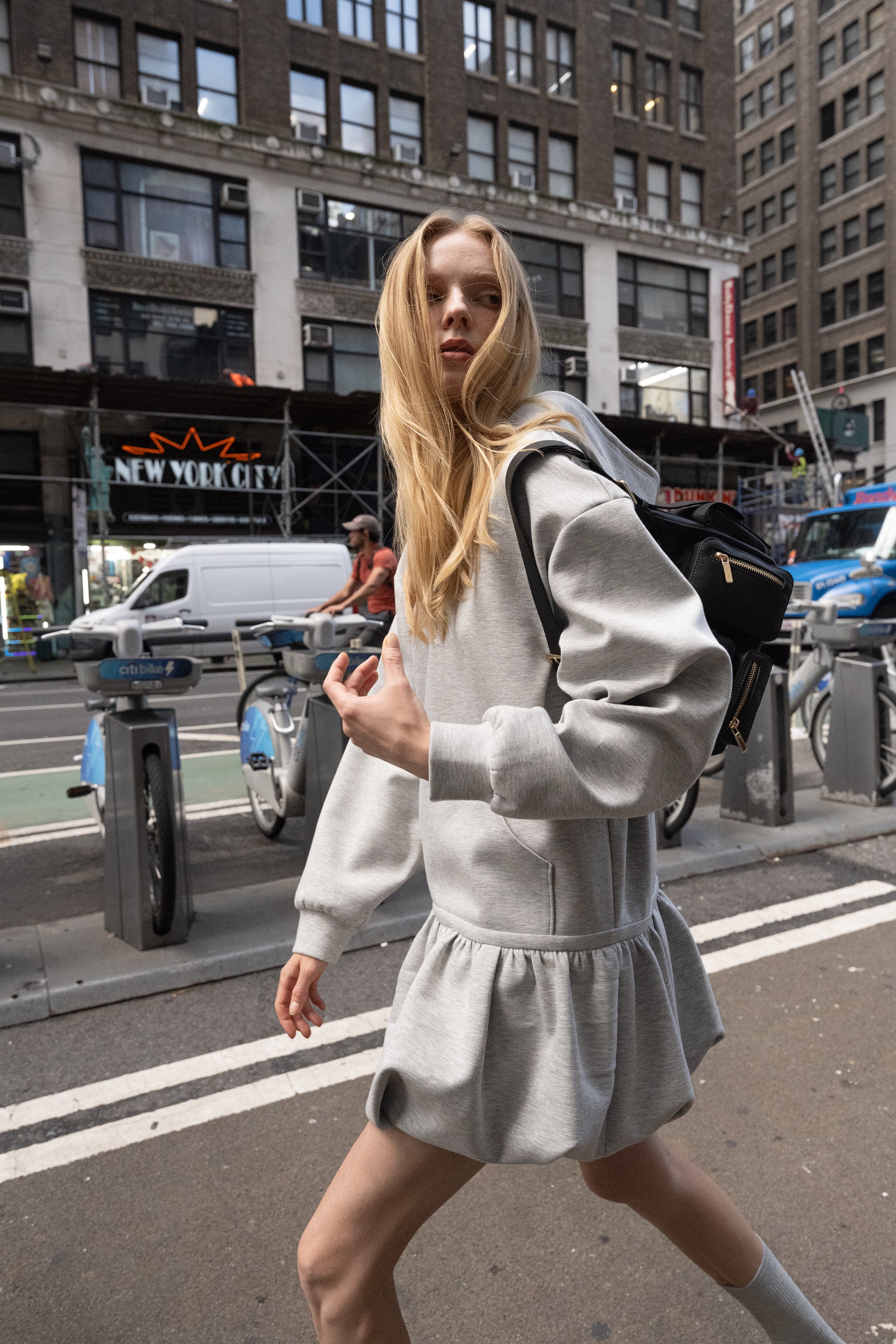 thetoe Wagner Hoodie Dress ワンピース