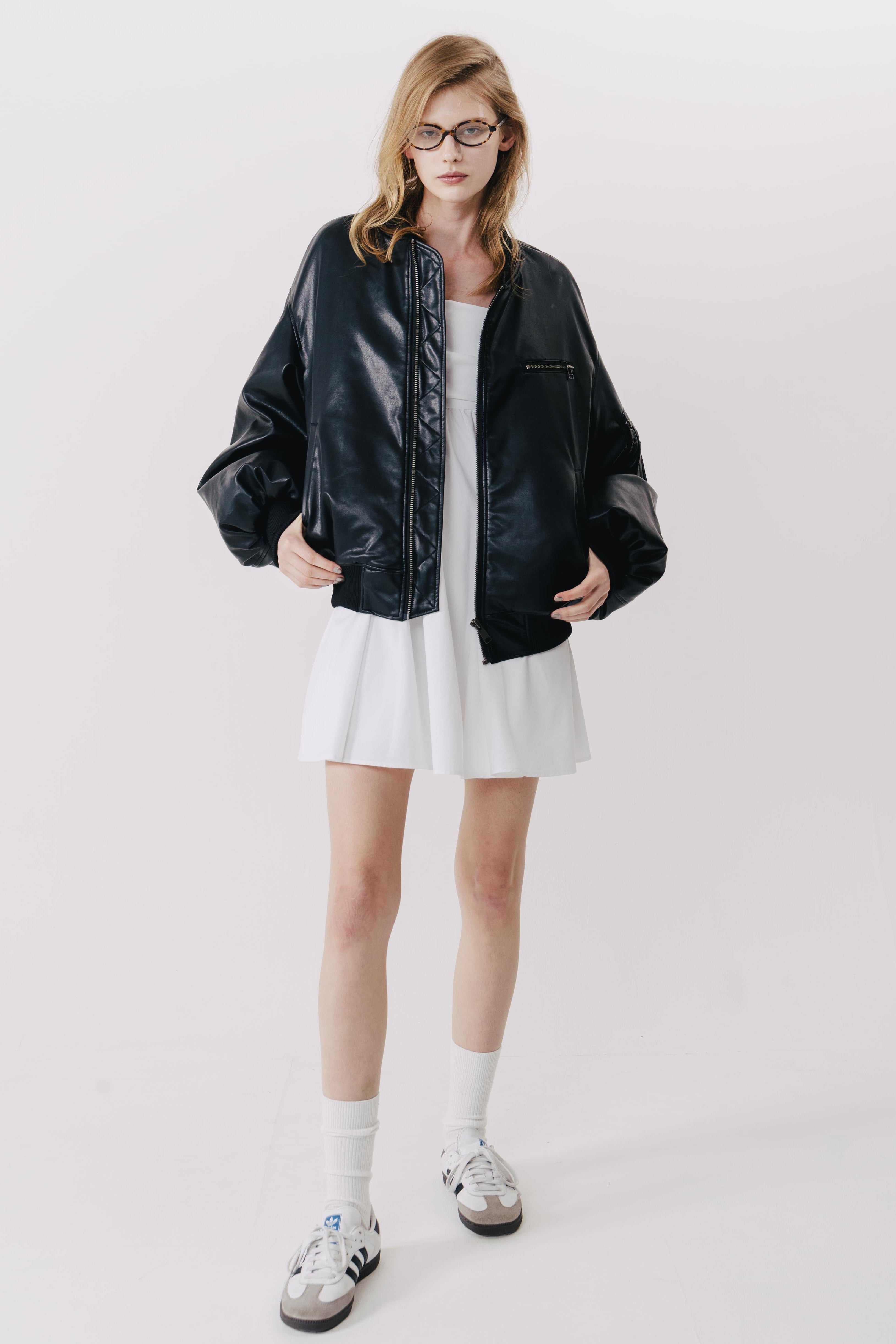 Oxford Leather MA-1 – THE TOÉ