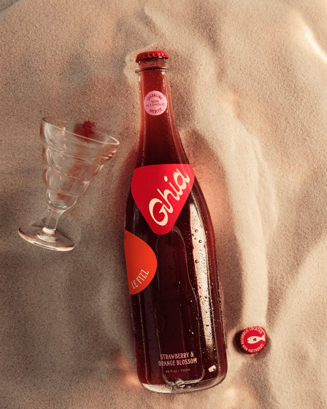 Ghia Le Fizz - Strawberry Orange Blossom